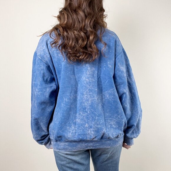 Vintage Ski Sweatshirt Whistler Mountain Graphic Embroidered Oversized Sweater - Picture 2 of 8